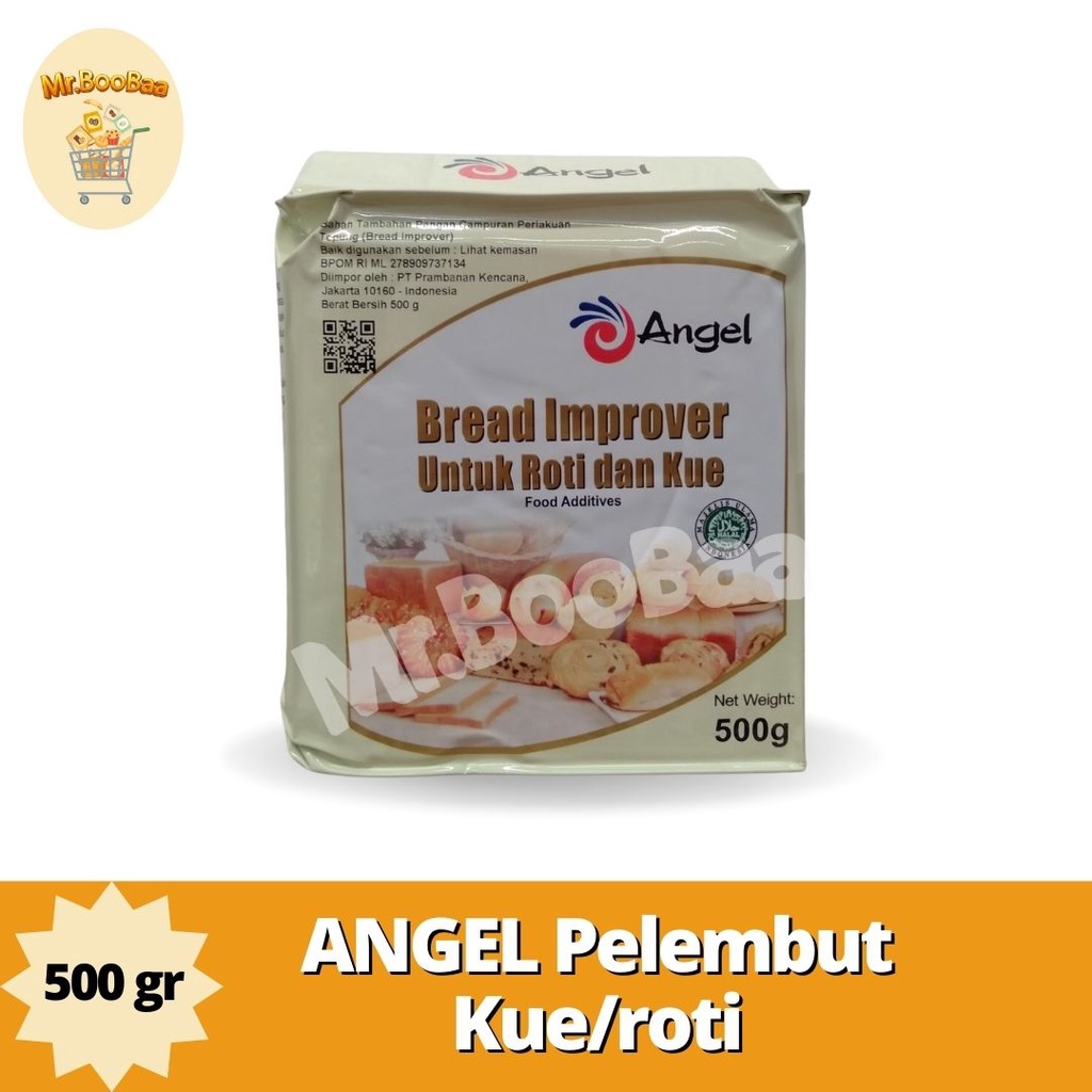

ANGEL Bread Improver 500gr - Pelembut Kue - Pelembut Roti bukan Pengembang