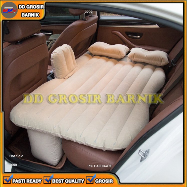 [DGB] KASUR MOBIL ANGIN + POMPA+ BANTAL MATRAS MOBIL CAR BED