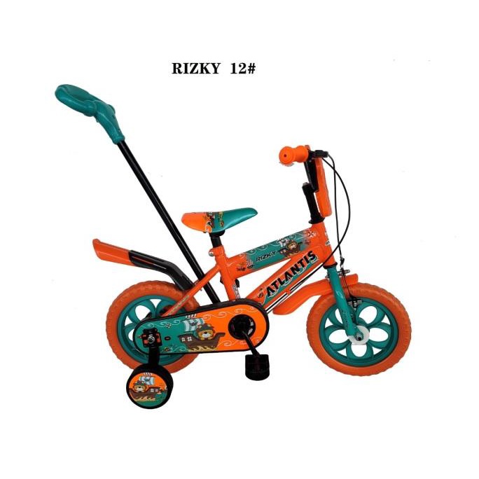 Sepeda Anak Bmx 12 Trendy Tongkat #Original