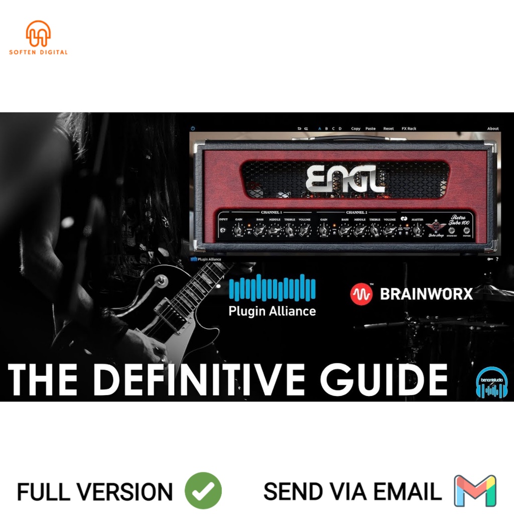 Plugin Alliance & ENGL - E765 RT VST Plugin guita amp Very versatile, rocking amp for anything from 