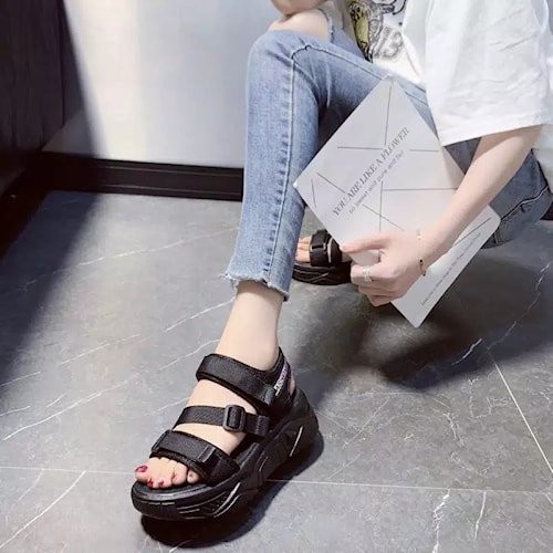 Sandal Gunung wanita korea gunung perempuan remaja import dewasa murah