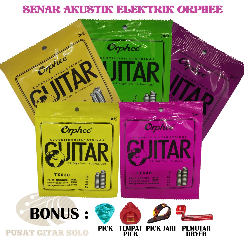 Senar Orphee Nilon Kemasan Plastik