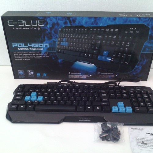 Keyboard Gaming E-BLUE Polygon