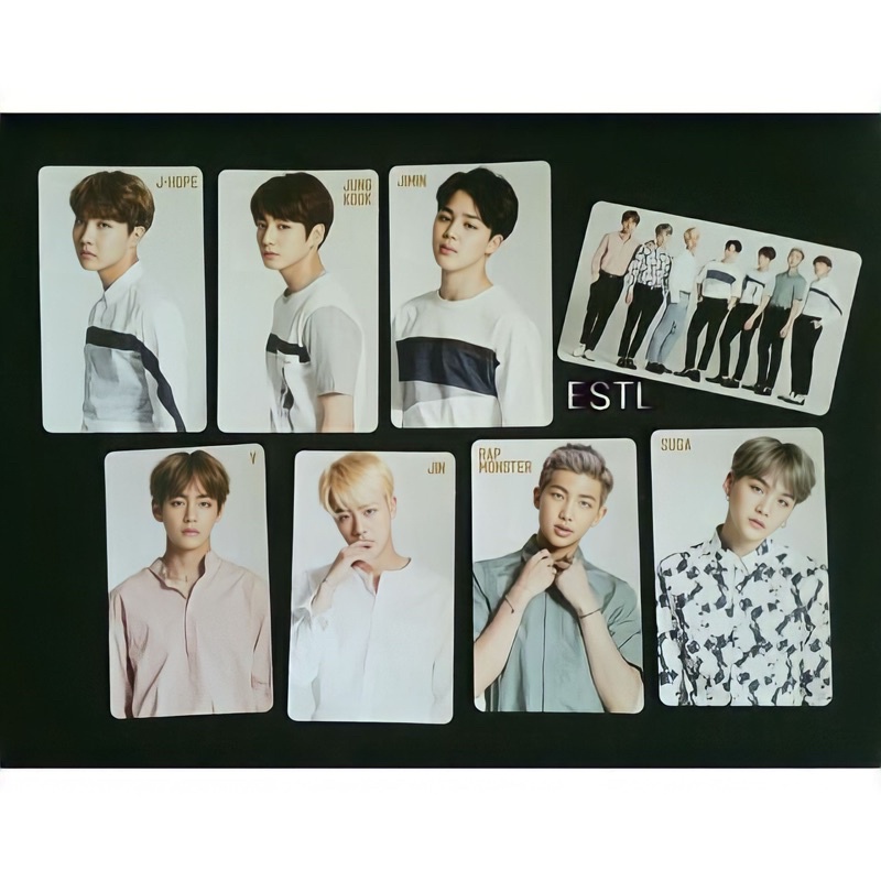 OFFICIAL JAPAN PHOTOCARD YOUTH BTS RM NAMJOON JIN SEOKJIN YOONGI SUGA JIMIN TAE V TAEHYUNG JUNGKOOK 