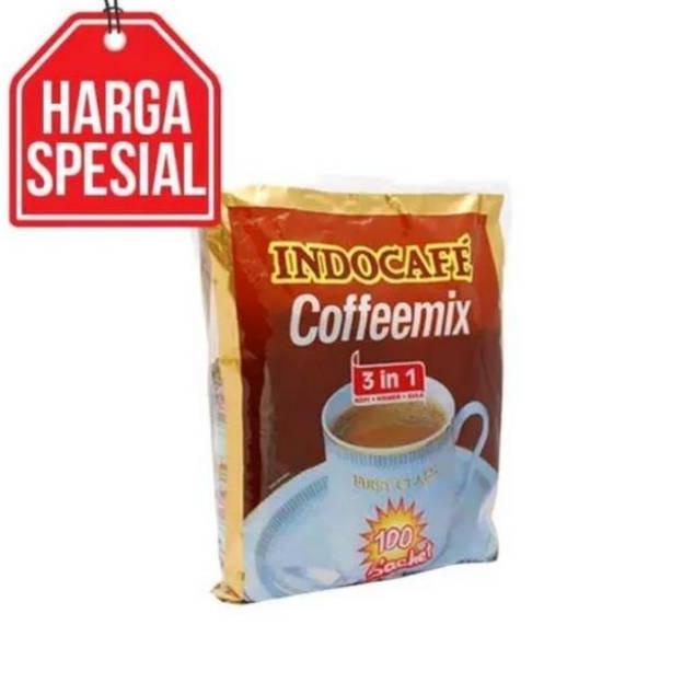 

[BISA COD] Kopi Indocafe Coffemix 3in1 (isi 100 sachet)