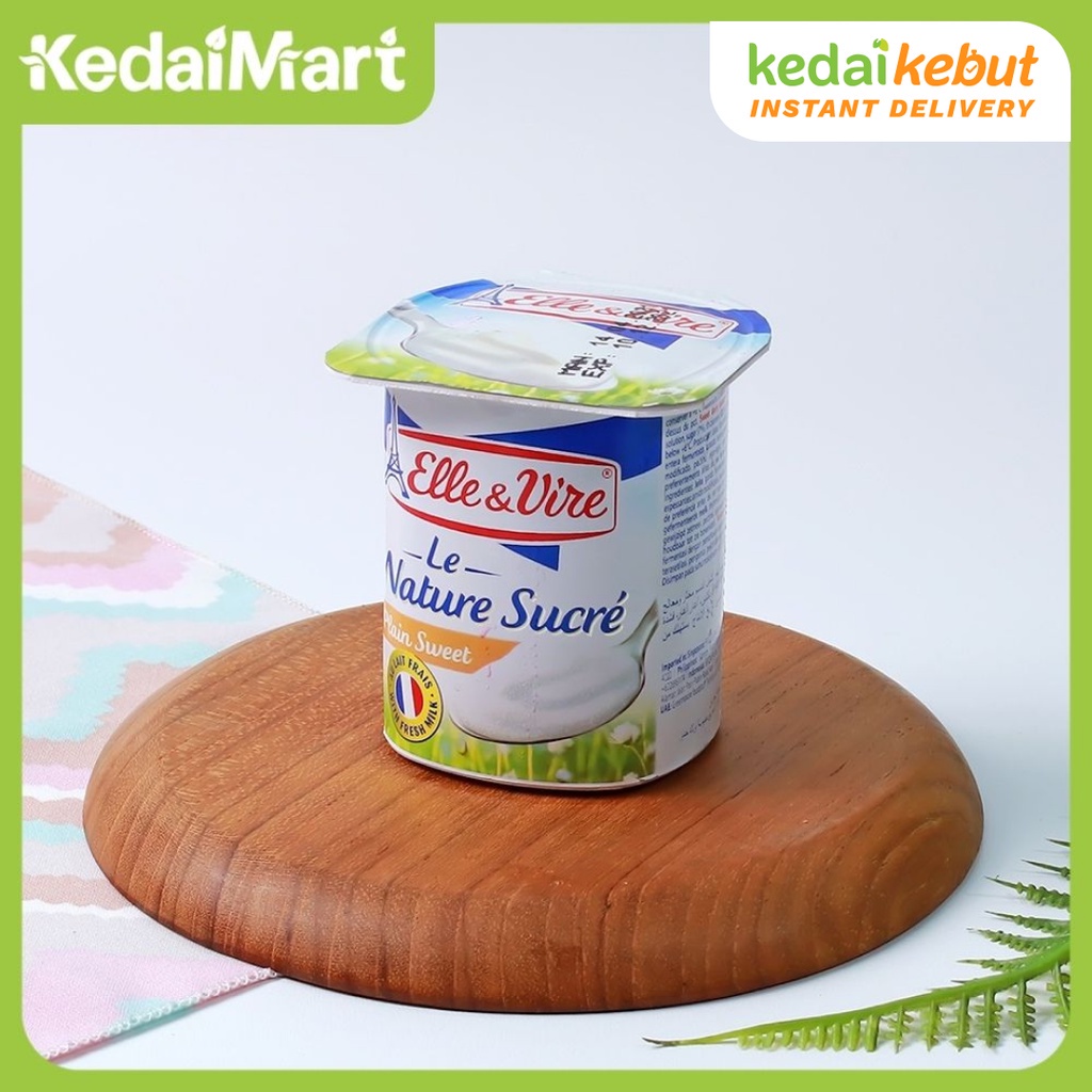 

Dessert Lacte Plain Sweet Elle & Vire 125 Gram
