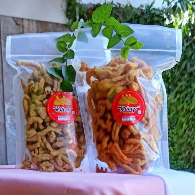 

⇞ Kripik usus ayam special original (Kricep) 250 gram ㄾ