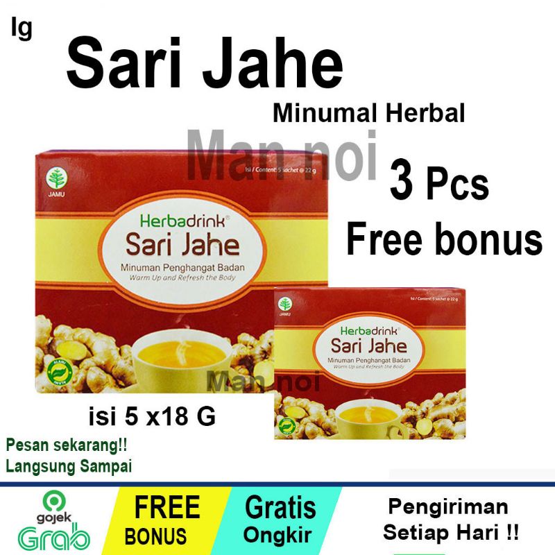 

Herbadrink Sari Jahe 5 x 24 gr