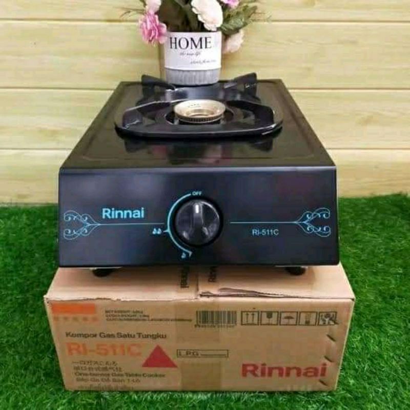 KOMPOR RINNAI 511C TUNGKU 1/KOMPOR RINNAI TEFLON HITAM