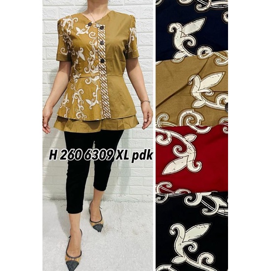 ATASAN BATIK WANITA 260-183 SIZE XL (BAHAN STRETCH )