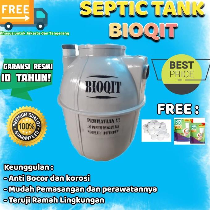 Bio Septic Tank, Septic Tank BioQIT, BioTech, BioTank, 1000 Liter asik promo
