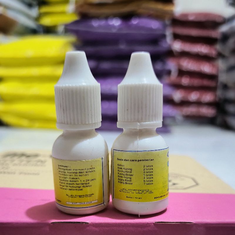 WELL Obat Mencret Untuk Kucing, Anjing Dan Kelinci 15ML