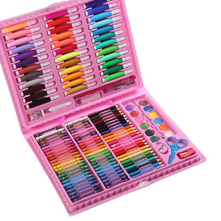 

Recommended Crayon Set 150 Pcs / Alat Pensil Warna / Alat Menggambar Melukis Anak 66D`