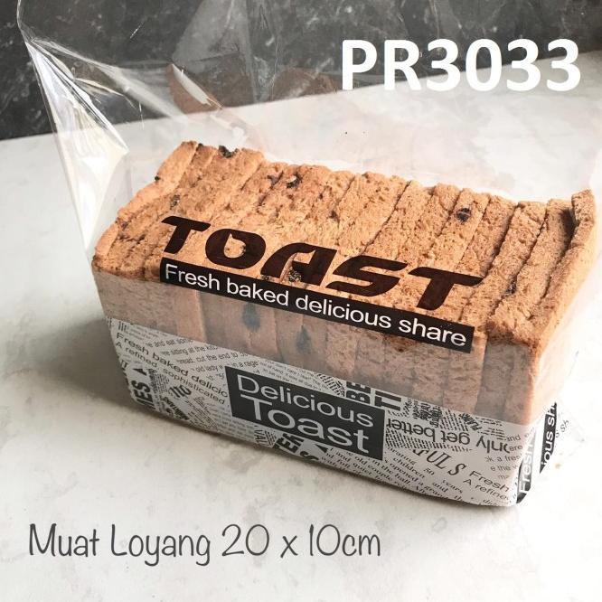 

Plastik Roti Tawar, Roti Kasur Pr3033 Roti Sisir, Toast Bag Menu Sarapan