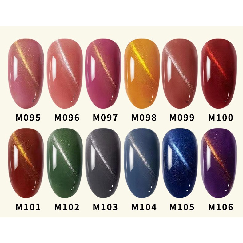 [ COD ] GEL POLISH 15ML 117COLOUR/CAT EYE/JELLY COLOUR/UV NAIL GEL POLISH/SOAK OFF/KUTEK GEL 81-127