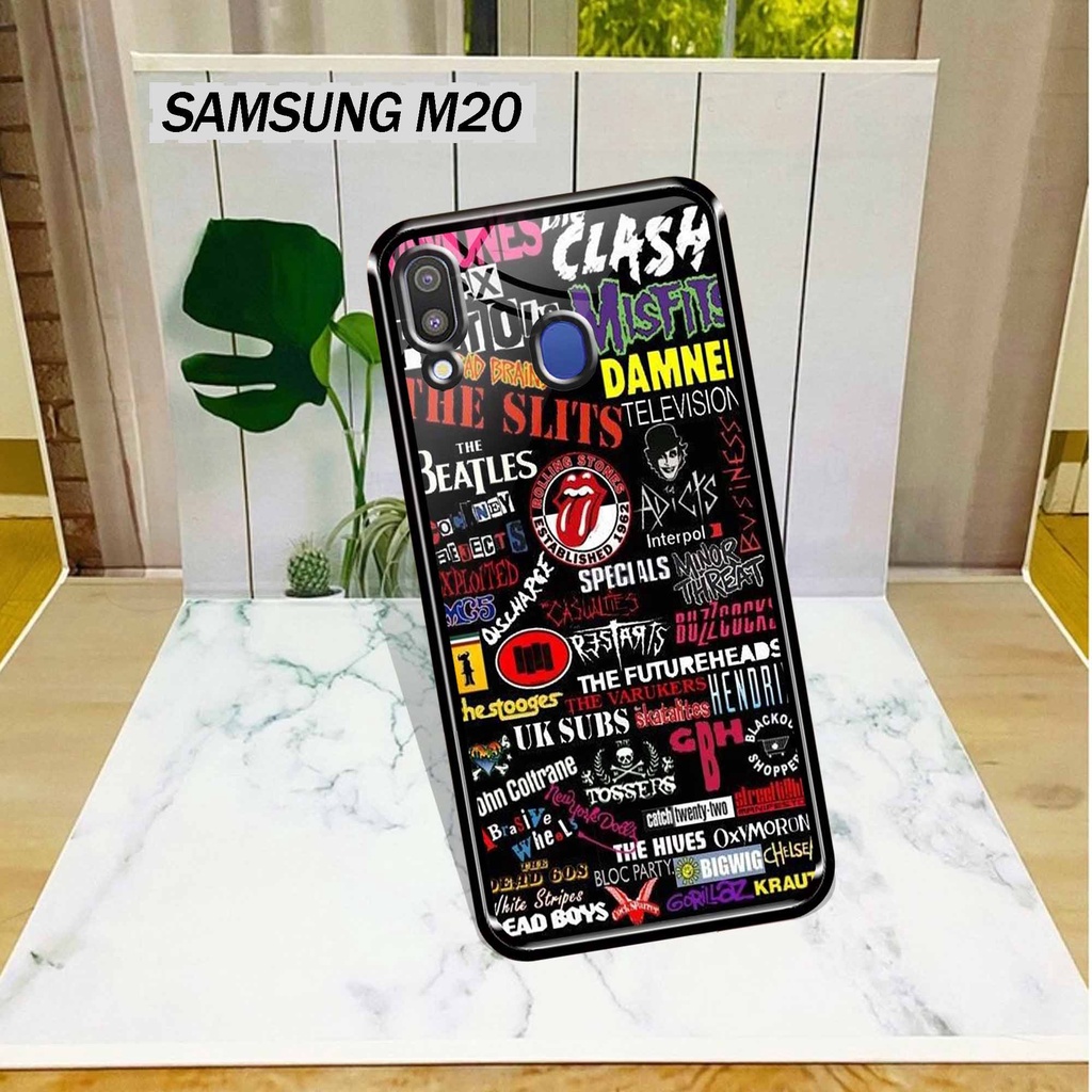 Case Hp Samsung M20 - Case Samsung M20 Terbaru Sukses Case - Case Kaca M20 - Soft Case Samsung M20 - Sofkes Hp - Sarung Hp - Samsung M20 - Case Keren - Case Mewah - Case Kilau - Hard Case Samsung - [ SM-2 ] -