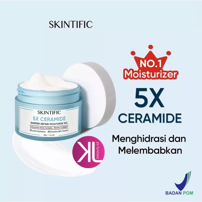 SKINTIFIC - 5X Ceramide Skin Barrier Repair Moisturize Gel 30g