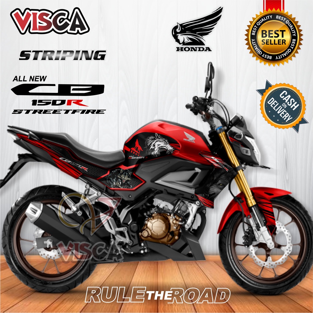 Striping Cb 150r New Stiker Motor Cb150r Stiker Striping Cb150r 2021 CB150R 2021 WOLF
