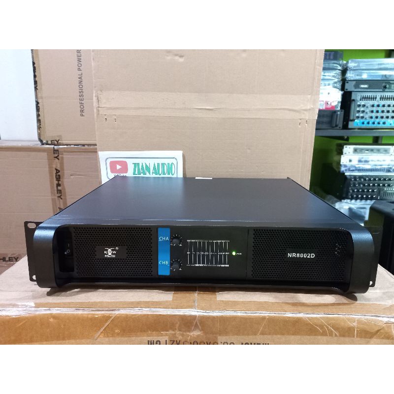 Power Amplifier RDW NR 8002D Original/ Class H2 Step