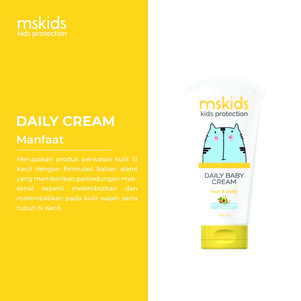 MS Glow Kids Original Daily Cream MS Kids by ms.officialbandung