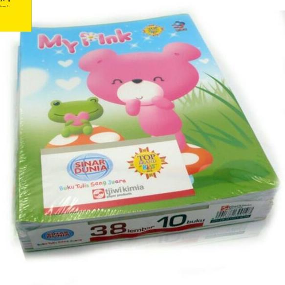 

[W-6-T ♥☞] ( 1 pcs) BUKU TULIS SIDU ISI 38 LEMBAR-banyak diminati