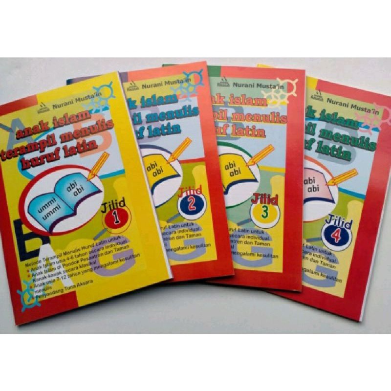 Buku Anak Pintar Terampil Menulis Huruf Latin - Pustaka Amanah