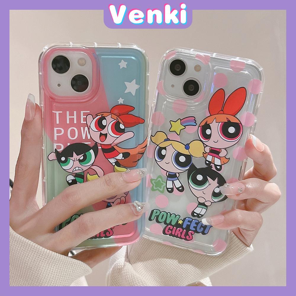 Case For iPhone 14 Pro Max TPU Soft Jelly Airbag Clear Case Cute Cartoon Case Camera Protection Shockproof For iPhone 14 13 12 11 Plus Pro Max 7 Plus X XR