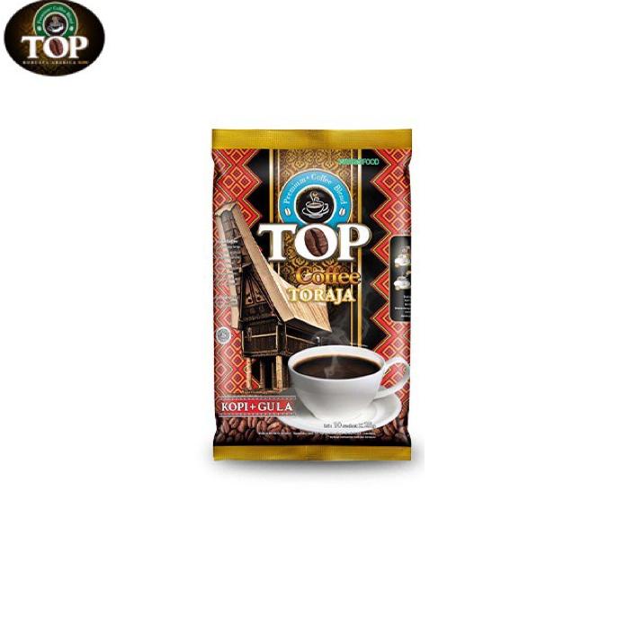 

⌆ TOP Coffee Kopi Instan Toraja 2 IN 1 Pack 10X25GR ツ