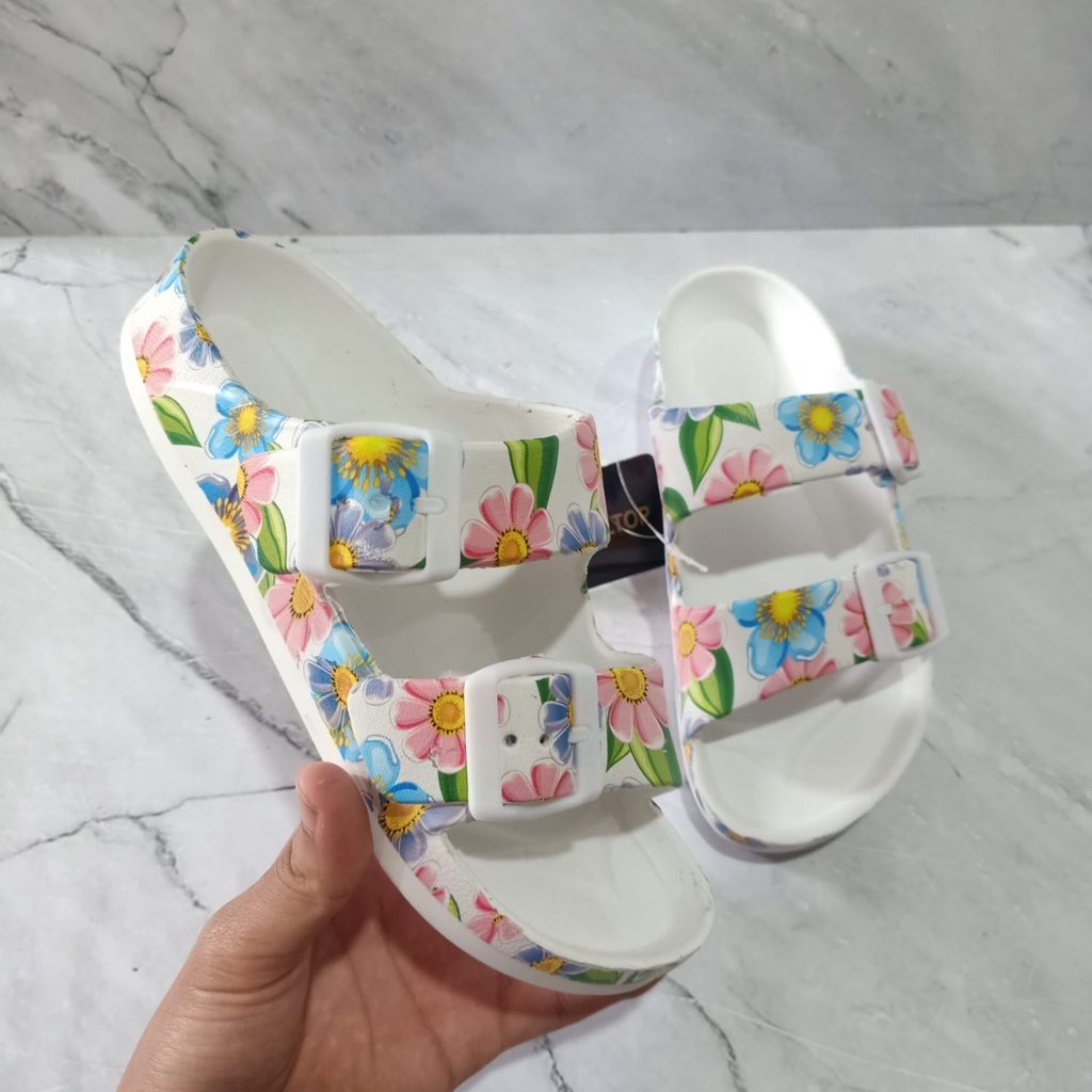 Sandal Strap Dobeltop Dewasa Pria dan Wanita Kode 9339 No. box