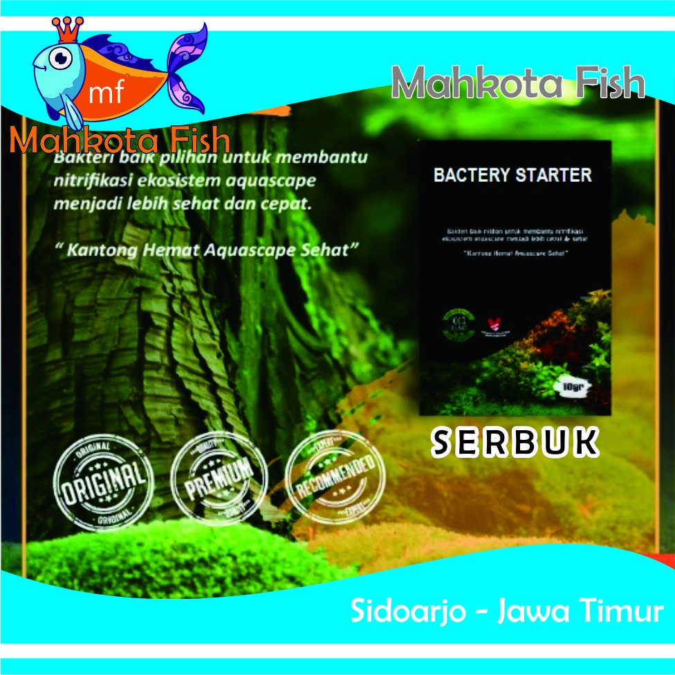 Bakteri Starter SERBUK Aquascape | Bactery Starter | Bacteri Starter Tanaman Aquascape Aquarium