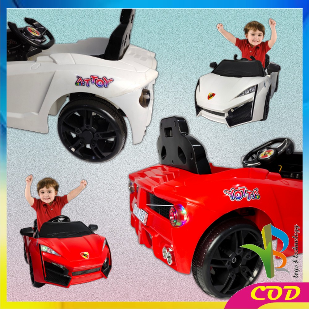 RB-M243 Mobil Aki Anak Cayman Adventure Mainan Mobil Aki Anak Mobil Mobilan Musik Lampu Ride On Remote Control