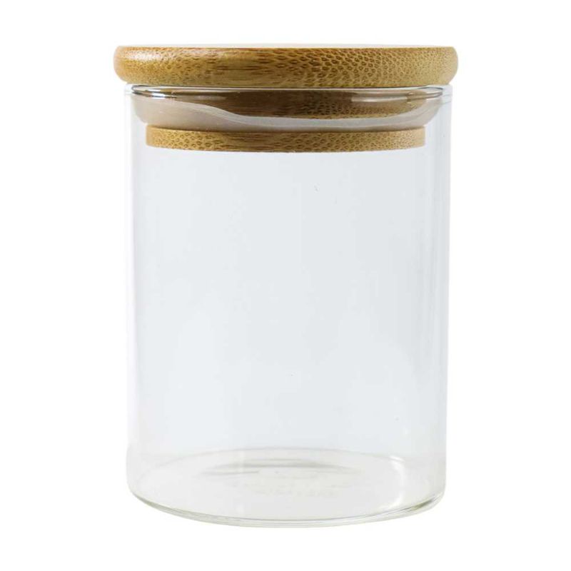 One Two Cups Toples Kaca Penyimpanan Makanan Borosilicate Glass Jar - GH1270