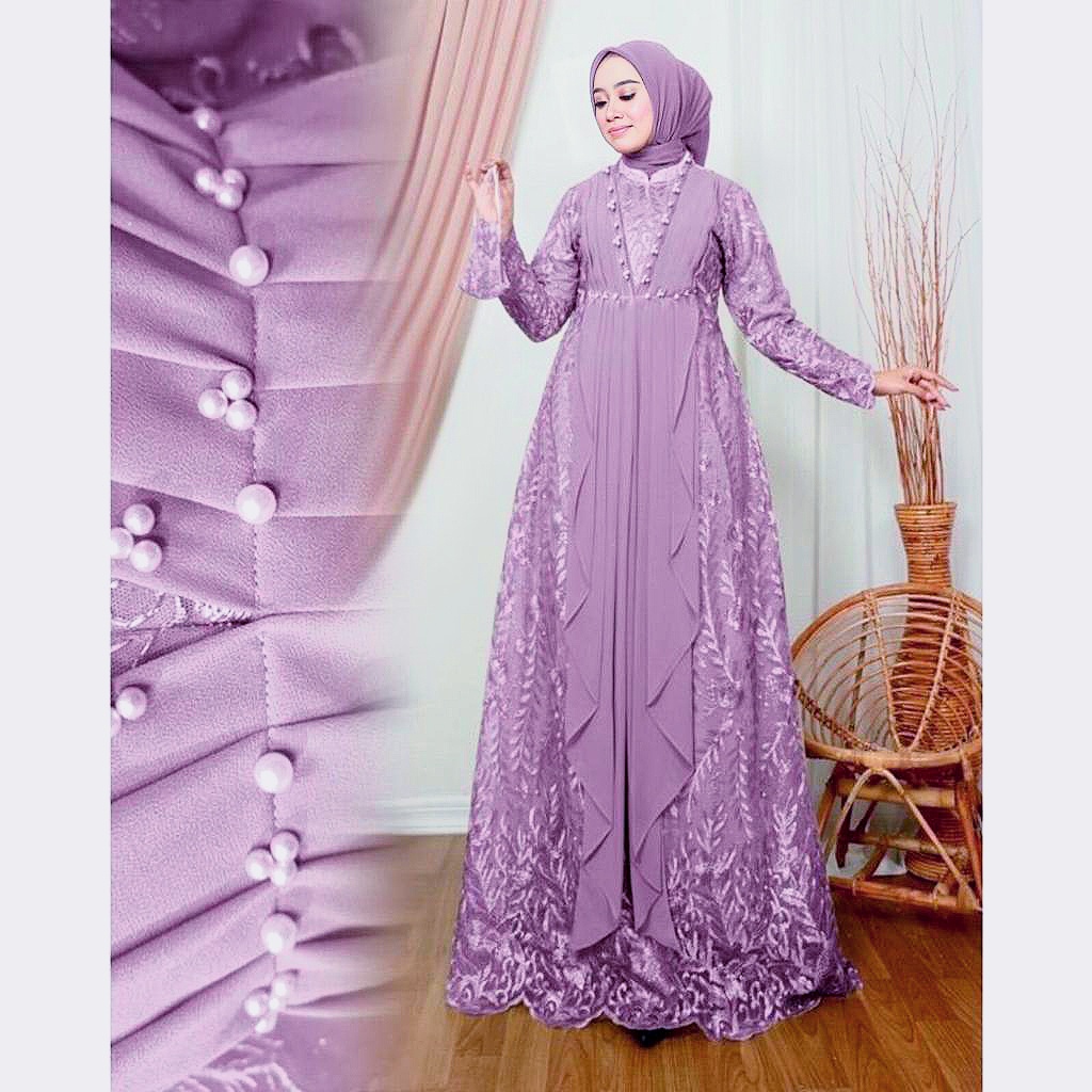 GAMIS VANIA ABAYA BUSUI PESTA BRUKAT TILE PREMIUM KONDANGAN REMAJA TERBARU