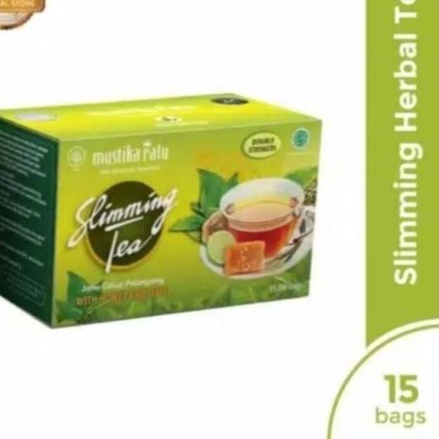 

Serbuuu ❊ Mustika Ratu Slimming Tea Plus with Honey and Lime Double Strenght Isi 15 Bags#