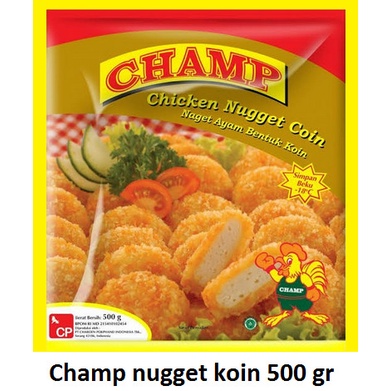 

⭐BISA COD⭐ CHAMP Nugget Coin Makanan Instant 500 gr
