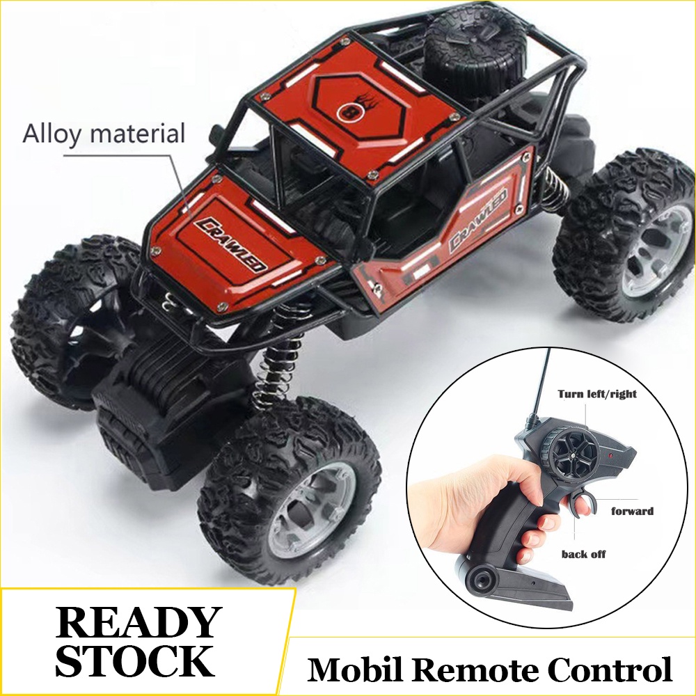 Mobil Remote Control Rock Crawler Offroad Alloy Material Mainan Anak Termurah