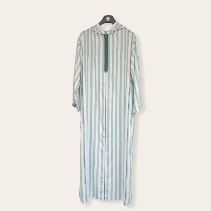 {FamilyStore} Gamis Hoodie/ Kapucong/ Djellaba Maroko/ Jalabah Jubah Jelaba 118 - XL Berkualitas