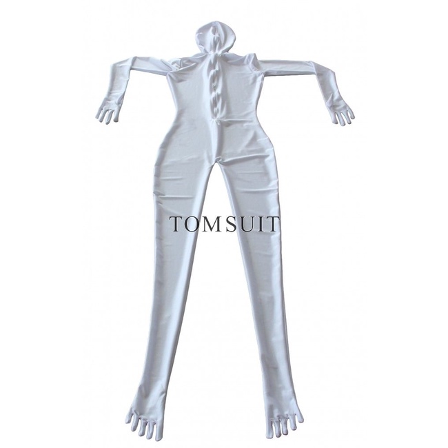 Pesanan Pembuatan Baju Zentai Dengan Jari Jari Kaki, Resleting Crotch, Resleting Mulut