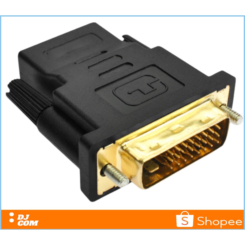 Adapter Converter DVI 24+1 Male to HDTV Female