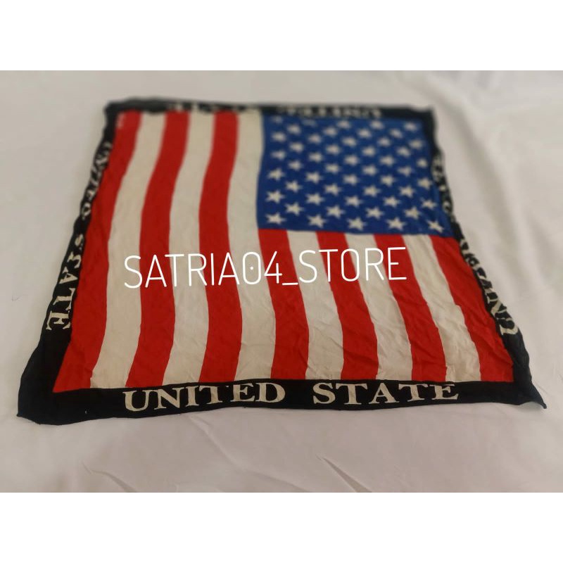 slayer motif batik slayer segi empat bandana motif ikat kepala