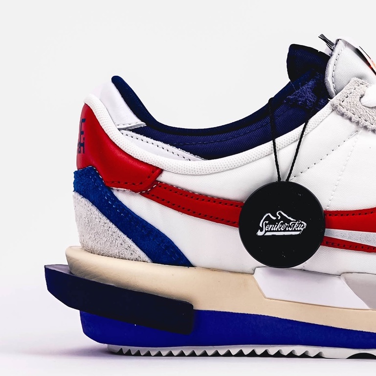 Cortez Sacai White University Red Blue