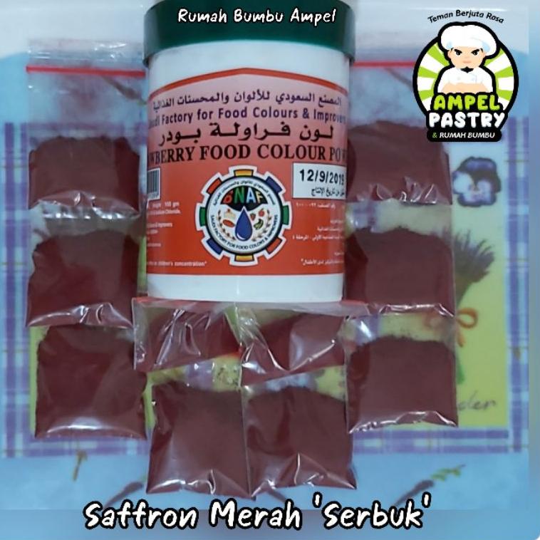 

✿ Saffron Bubuk 5 Gram (Kuning, Merah, Orange) ¤