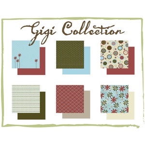 

12x12 Paket Kertas Scrapbooking "Gigi" (6 lembar)