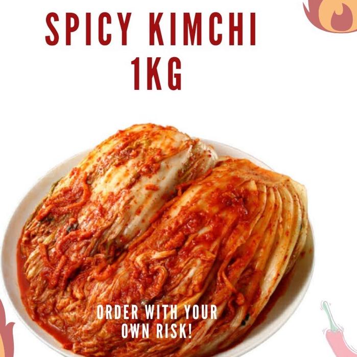 

한국 Kimchi Sawi SPICY 1kg HALAL Terlaris