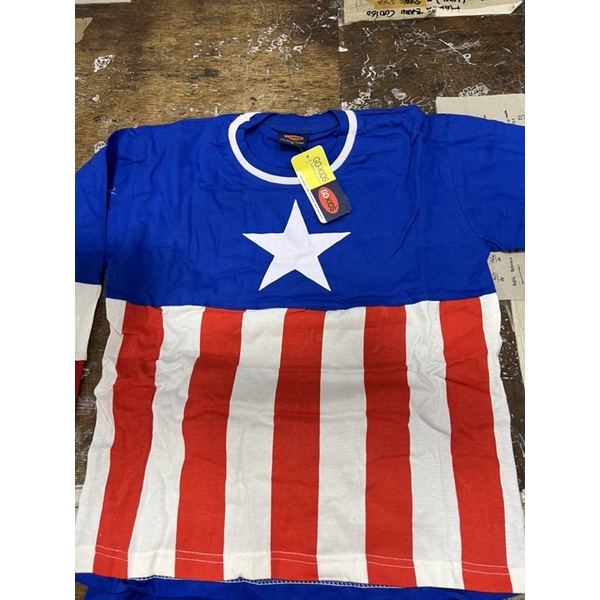 setelan celana anak kostum GO KIDS captain america