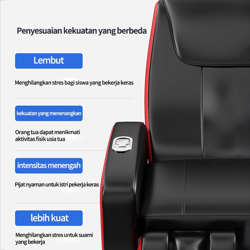 (Gratis)Kursi pijat multifungsi yang dapat disesuaikan/kursi pijat listrik kecil/kursi pijat remote control