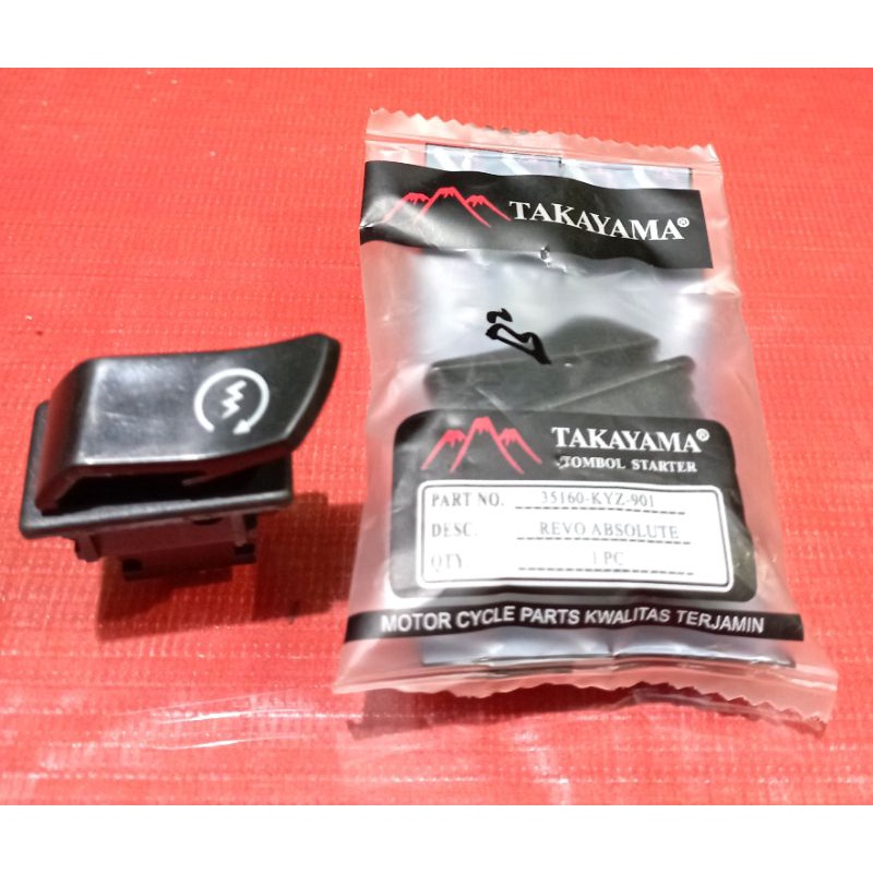 Tombol Stater Saklar Stater Absolute Revo Revo Fit Merek Takayama 35160-KYZ-901