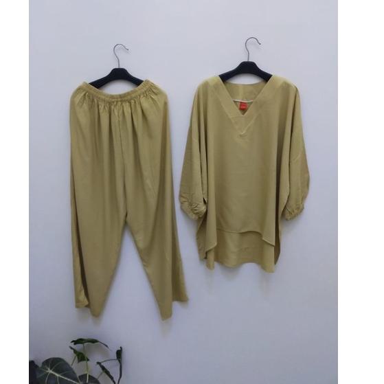 STELAN RAYON MAMA ROSA POLOSONE SET VIRAL/ONE SET KEKINIAN/JUMBO/SET RAYON WANITA/ONE SET RAYON BAHA