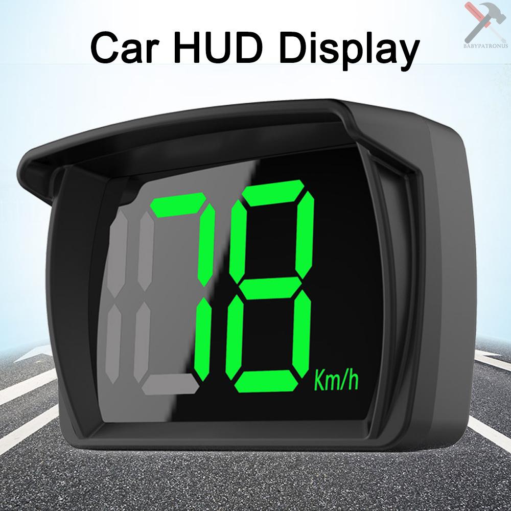 Headup Display HUD Mobil KM/H MPH GPS Digital Speedometer Dengan LED Font Display Besar Untuk Mobil Truk SUV Motor