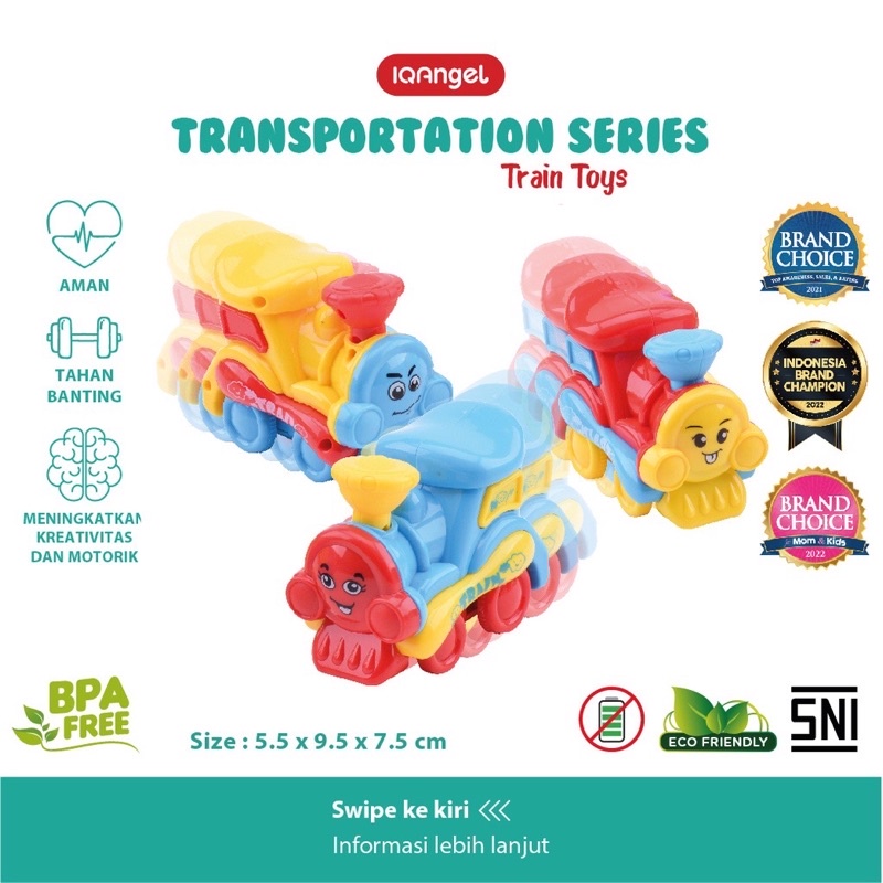 IQ ANGEL CAR TOYS QA002 - MAINAN ANAK